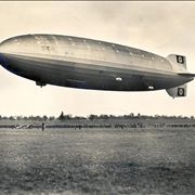 Picture of Zeppelin Hindenburg on March 1936